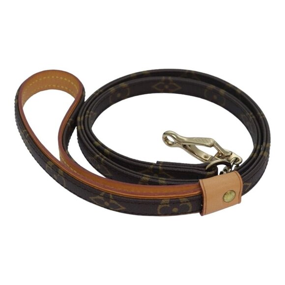 LOUIS VUITTON Monogram Less Baxter MM Dog Leash - Picture 1 of 16
